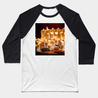 Candle Lights Baseball T-Shirt